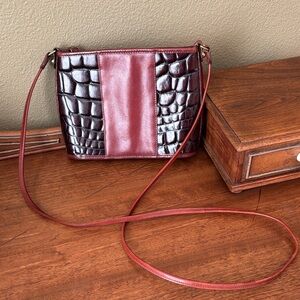 Brahmin leather Crossbody Bag